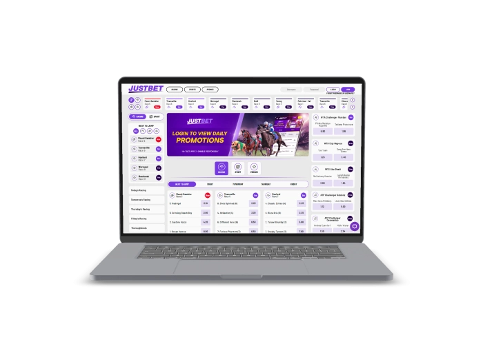 JustBet Desktop History